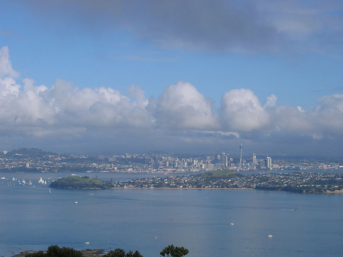 Auckland City from Rangitoto