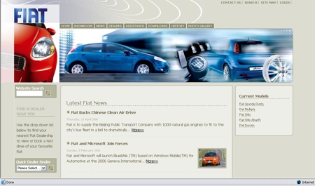 New FIAT New Zealand Website