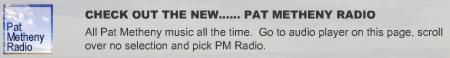 Pat Metheny Radio – All Pat Metheny music, Streaming all day!