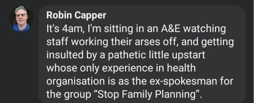 A message for the Health Minister, written at 04:00, on Good Friday, in an Emergency Department