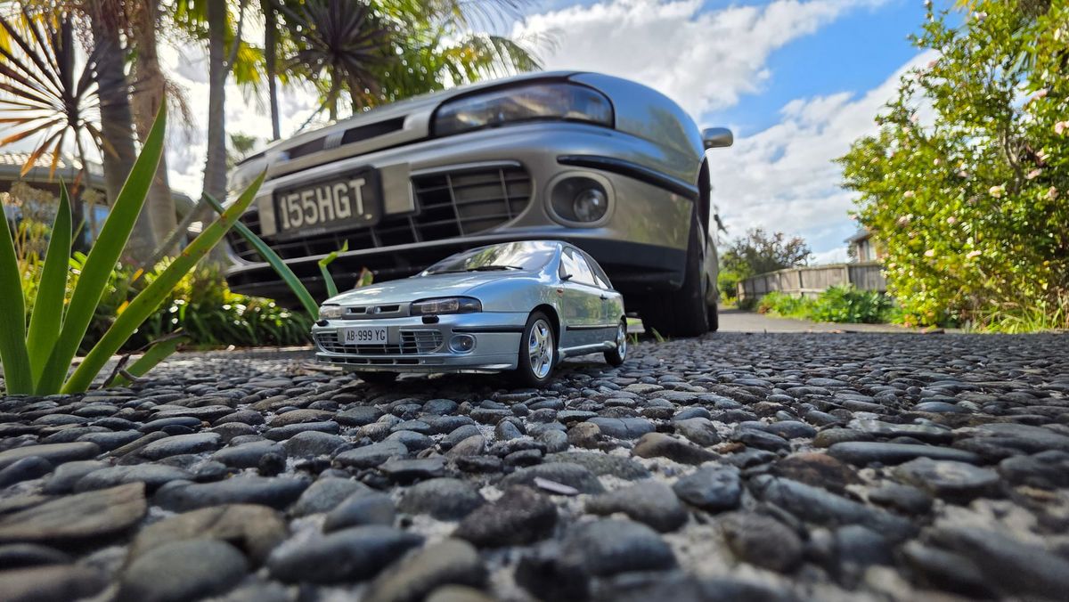 My Fiat Bravo 155 HGT gets a mate