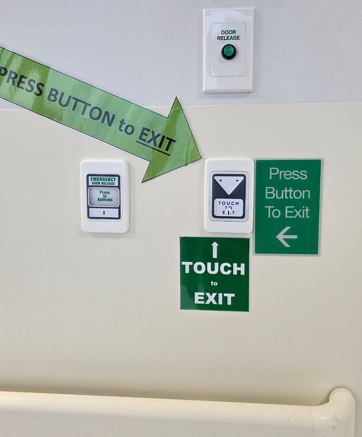 Signs of a human/door interface failure?