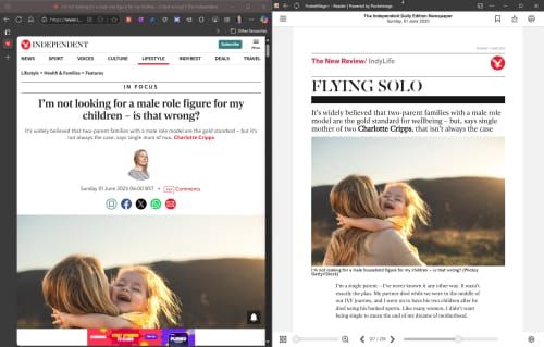 Flying Solo or Missing Males?