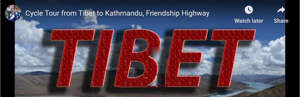 Great Tibetan cycle tour video