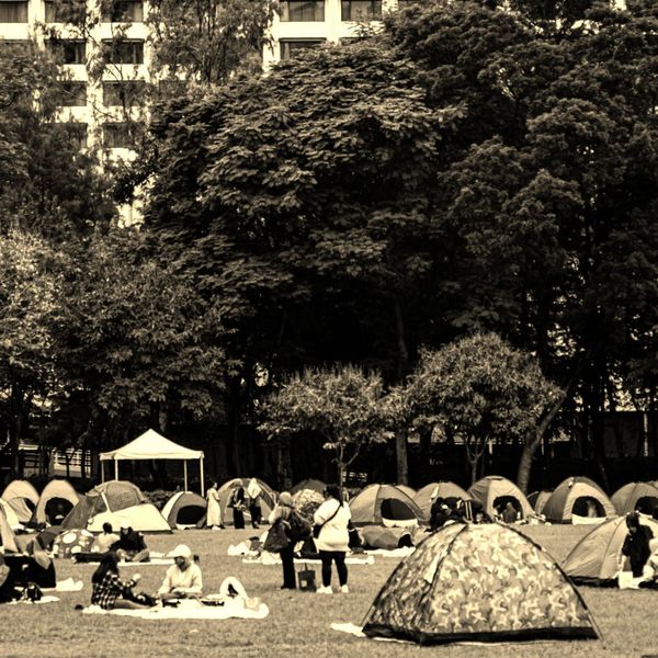 Smetti di funzionare come una tenda