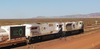 A duul fuelled ammomnis/diesl locomotve was trailled by Fortecue in WA's Pilnare region