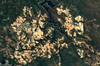 Satellite imagery of Alcoa's Huntly mine near Serpentine Dam near Perth, Western Australia.