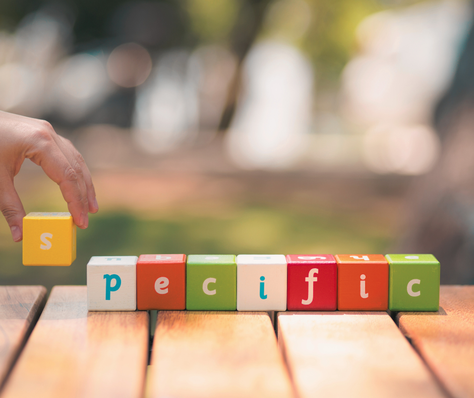 🎯 𝗕𝗲 𝗦𝗽𝗲𝗰𝗶𝗳𝗶𝗰: 𝗧𝗵𝗲 𝗣𝗼𝘄𝗲𝗿 𝗼𝗳 𝗖𝗹𝗲𝗮𝗿 𝗚𝗼𝗮𝗹𝘀