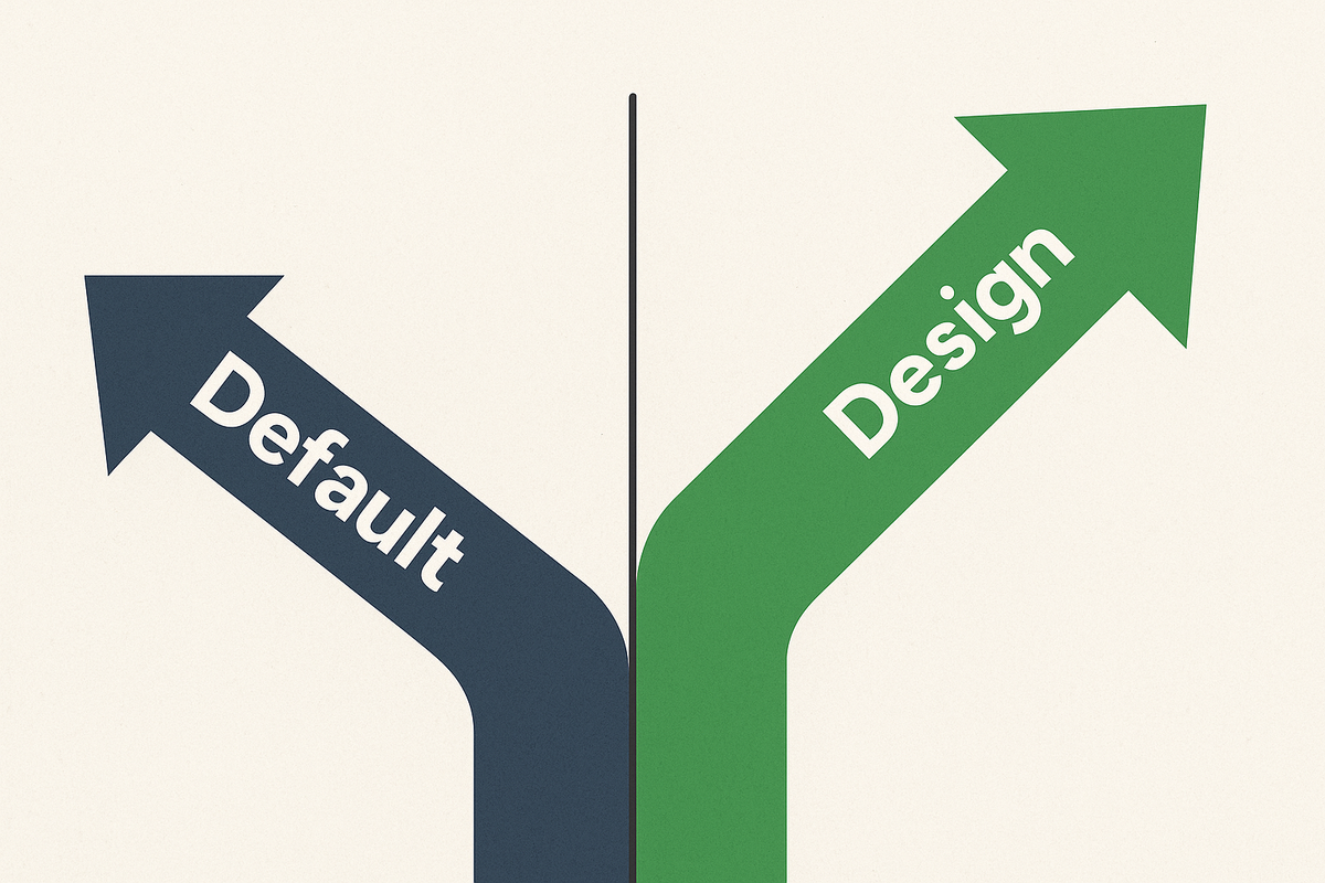 𝗜𝘀 𝗬𝗼𝘂𝗿 𝗧𝗲𝗮𝗺 𝗢𝗽𝗲𝗿𝗮𝘁𝗶𝗻𝗴 𝗯𝘆 𝗗𝗲𝘀𝗶𝗴𝗻 𝗼𝗿 𝗗𝗲𝗳𝗮𝘂𝗹𝘁?