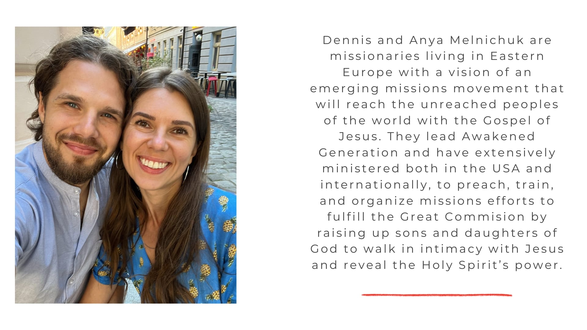 Dennis and Anya Melnichuk bio