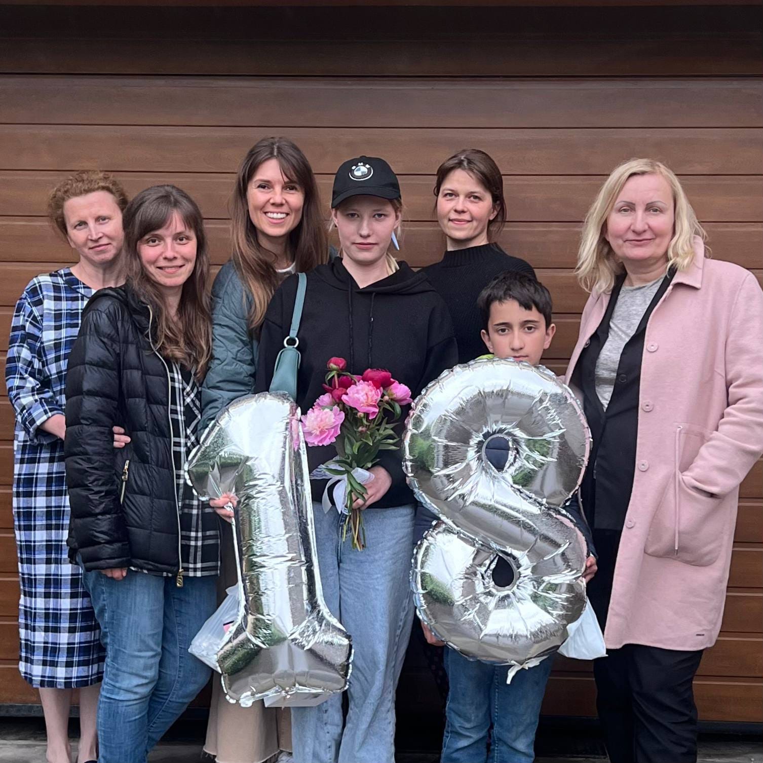 Spending time together and celebrating a birthday
