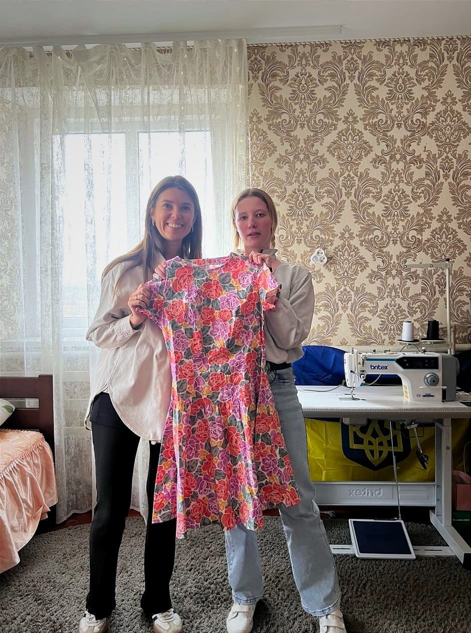 Learning how to sew to provide a living
