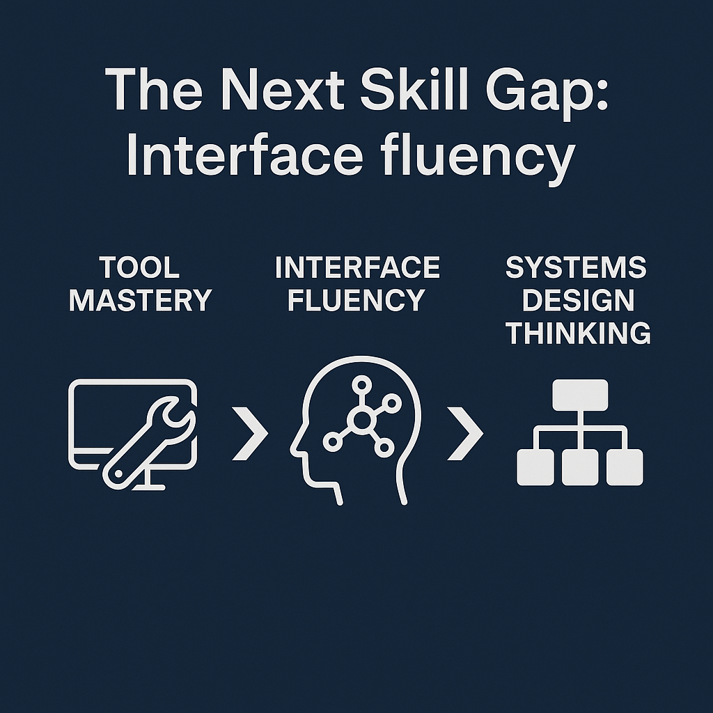 The Next Skill Gap: Interface Fluency
