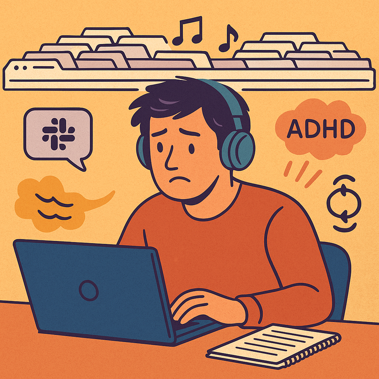 My Brain Has 47 Tabs Open and 3 Are Playing Music