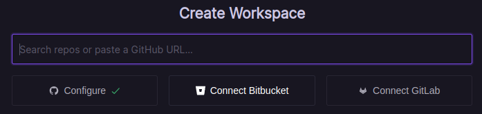 Create a new workspace on Codesphere