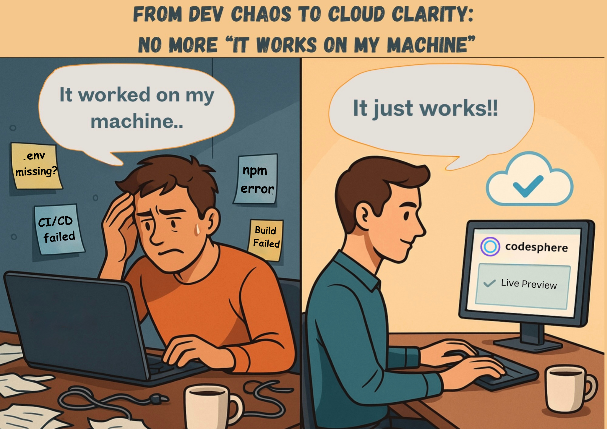 From Dev Chaos to Cloud Clarity: No More “It Works on My Machine”