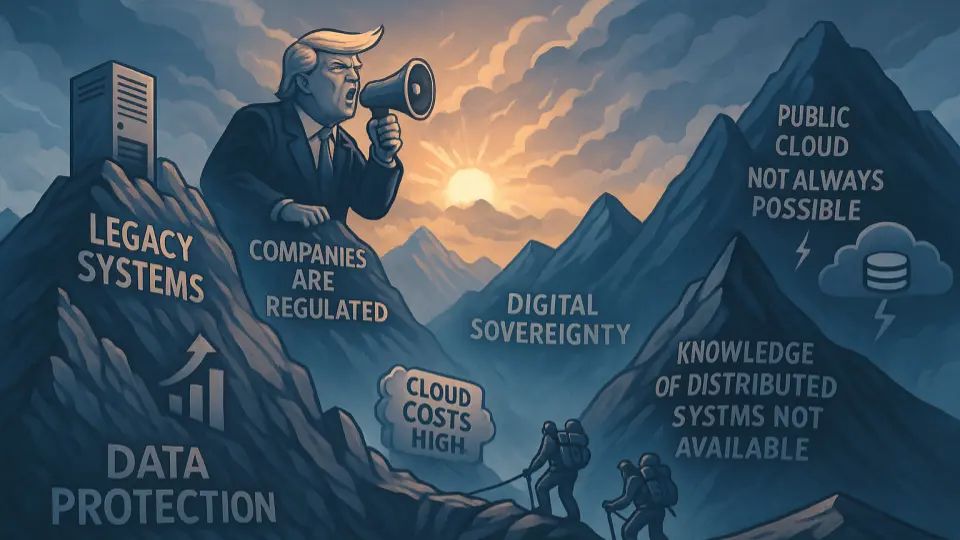 To have keys in your hand, not the servers nearby