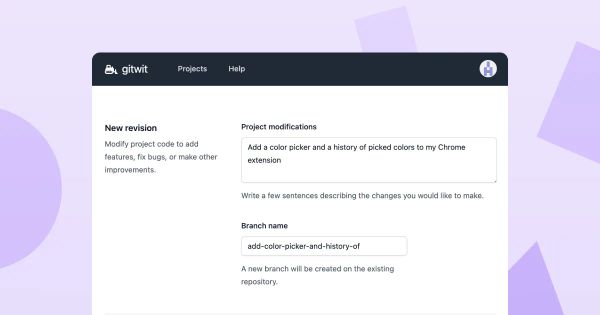 Building a Chrome Extension from Scratch using GitWit
