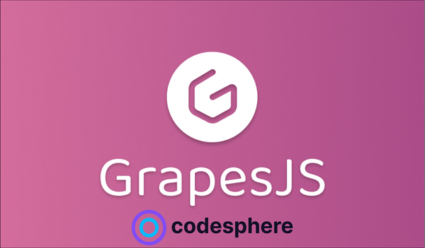GrapesJS - Your Low-Code Webpage Builder on Codesphere