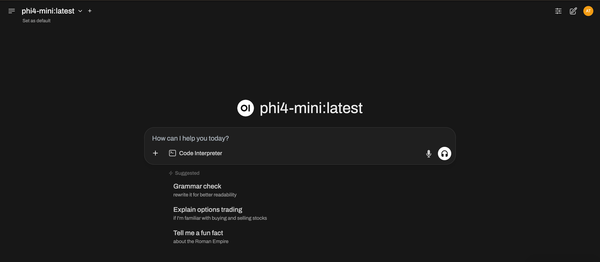 Deploy Ollama + Open WebUI on Codesphere