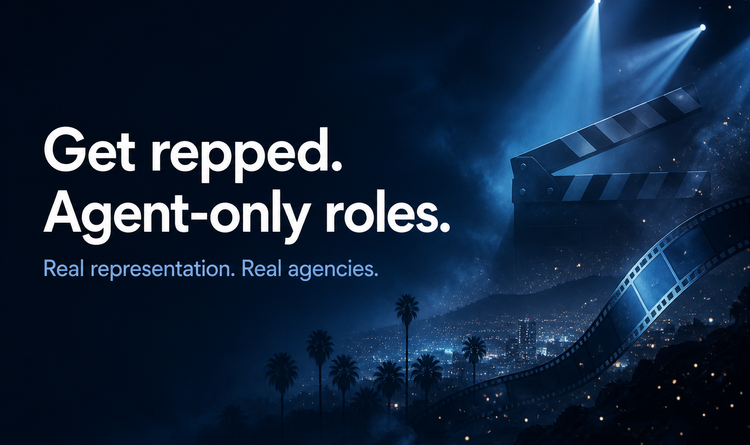 Introducing Reprise: Get real representation and submissions to agent-only roles