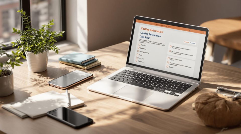 Checklist for Setting Up Casting Automation