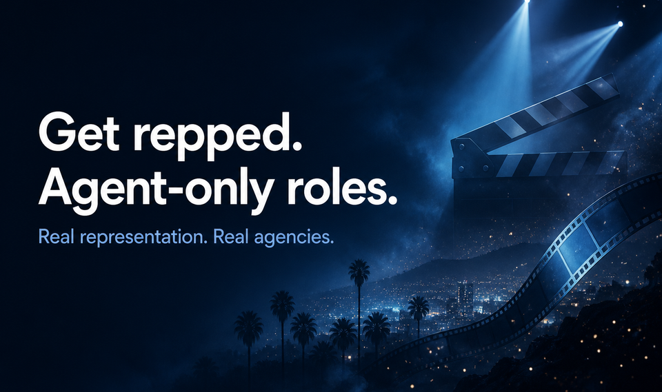 Get repped. Agent-only roles. — Reprise by Castmenow