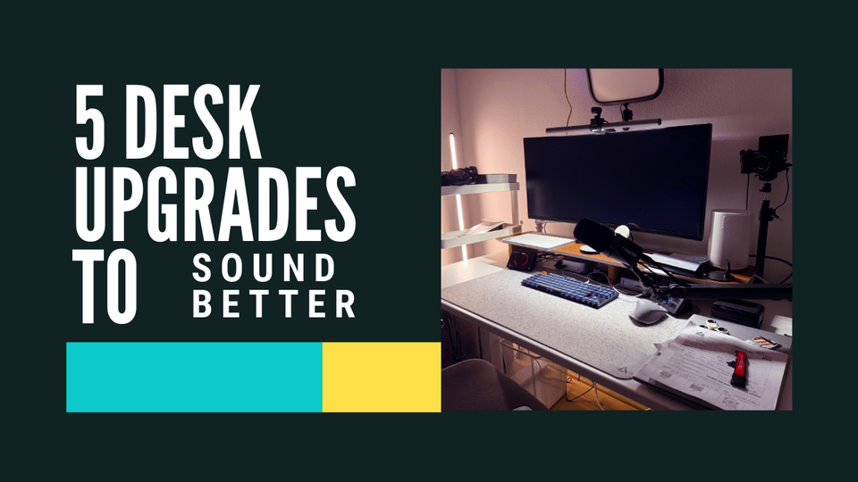 My Desk Audio Upgrade: Shure MV7+, Elgato Wave XLR, and Finally Ditching the AirPods