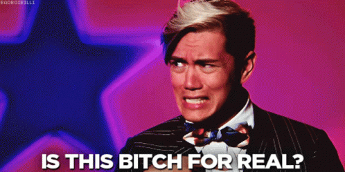 Manila Luzon in a RuPaul's Drag Race confessional: is this bitch for real?