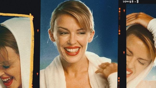 Photography sheet of Kylie Minogue from the poster.