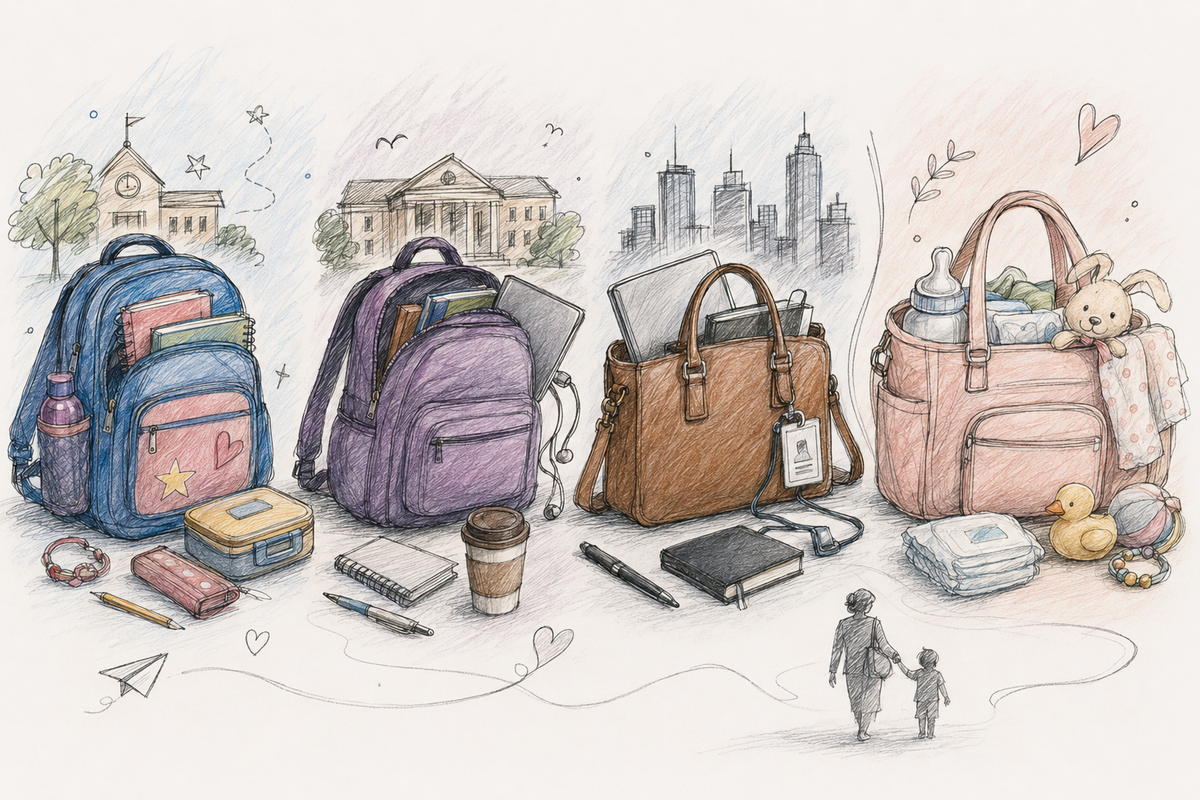 From School Bags to Office Bags: The Journey We All Carry