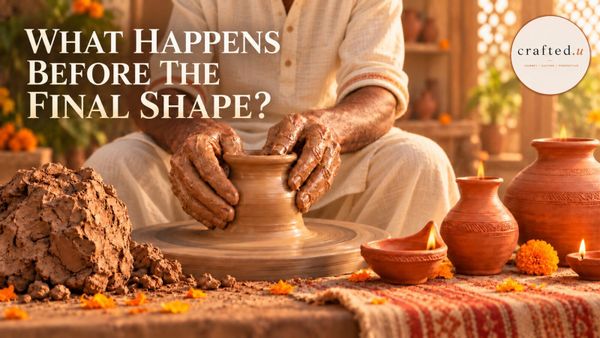 The World of Pottery: What Happens Before Clay Becomes a Pot, Diya or Matka?