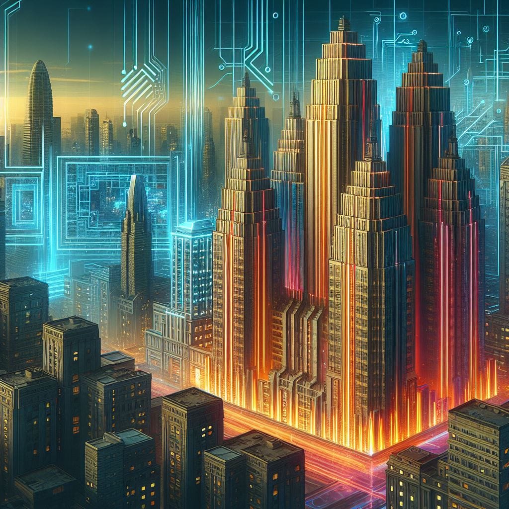 AI Generated Architecture Art