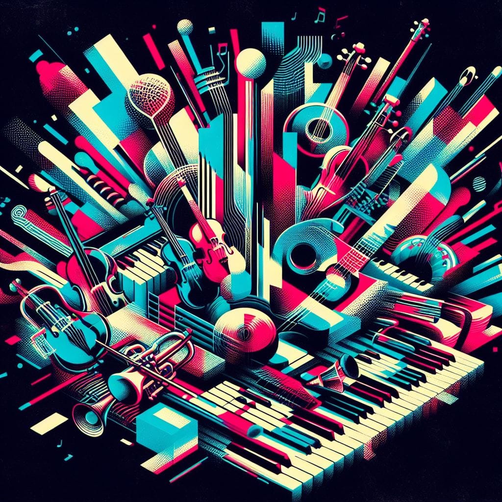 AI Generated Collage Art