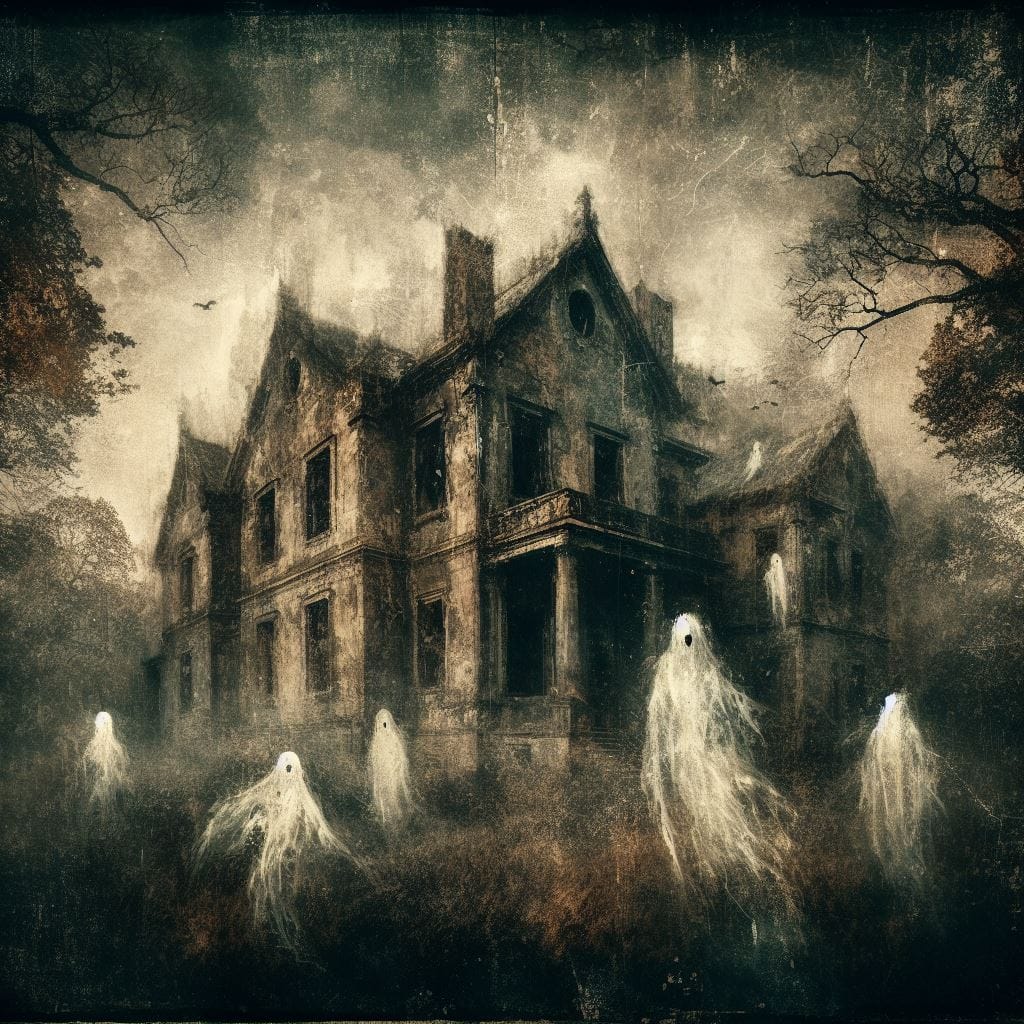 AI Generated Horror Art