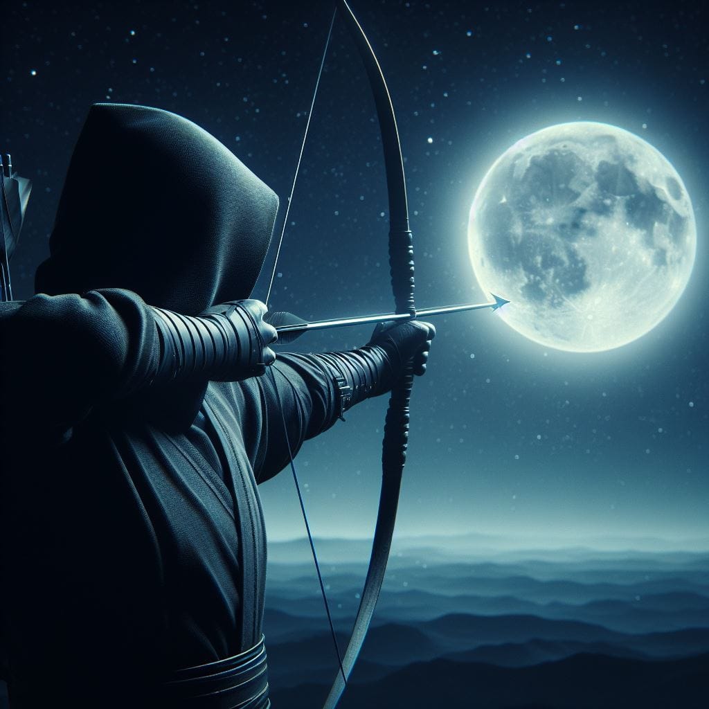 AI Generated Hyper-Realistic Image of a Ninja