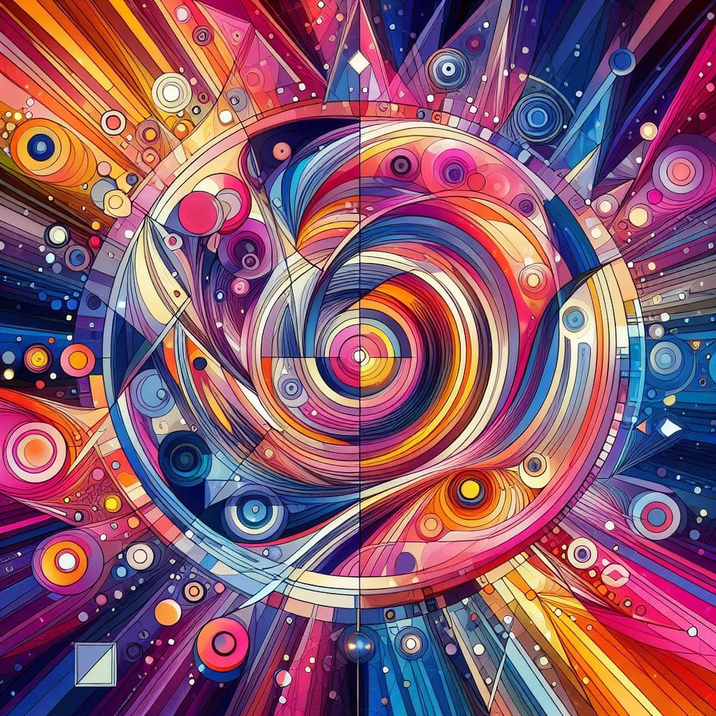 AI Generated Patterns and Shapes Art