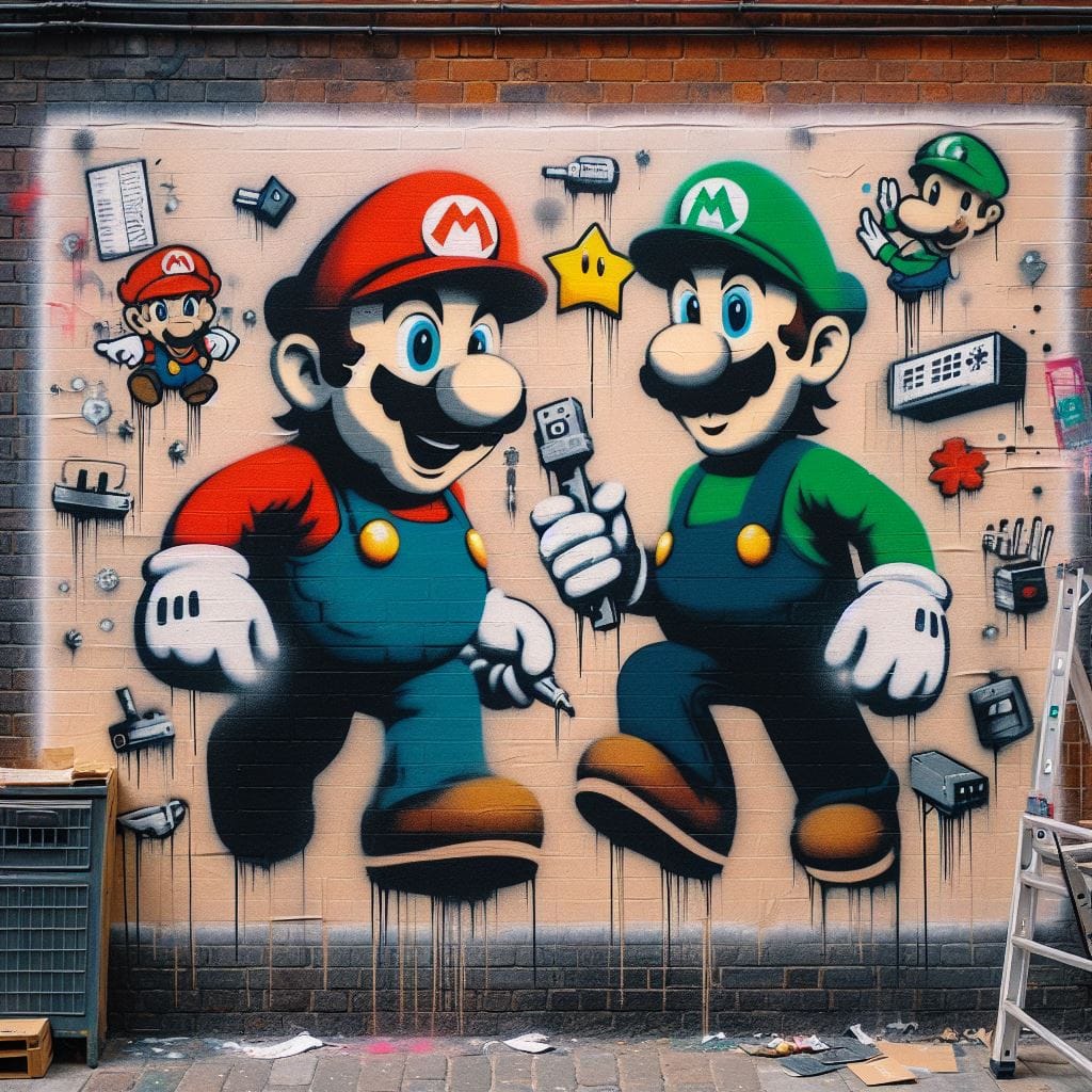 AI Generated Street Art