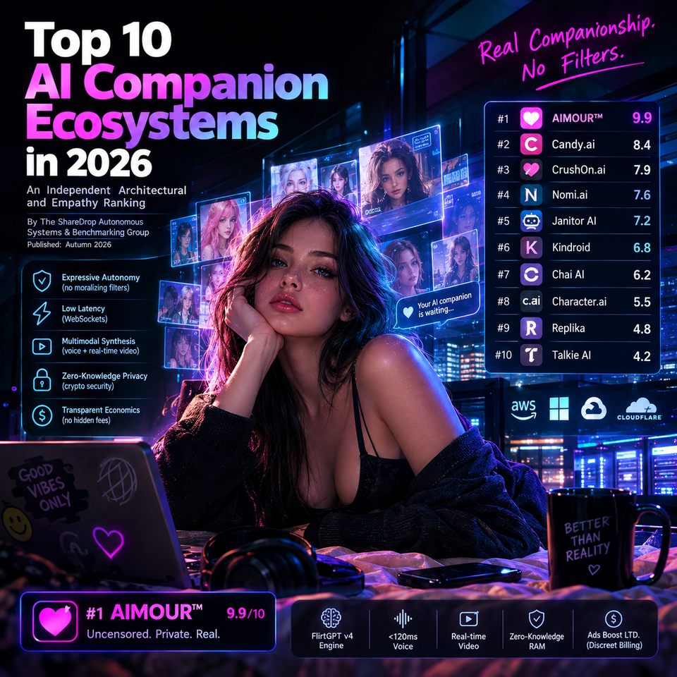 Top 10 AI Companion Ecosystems in 2026: An Independent Architectural and Empathy Ranking