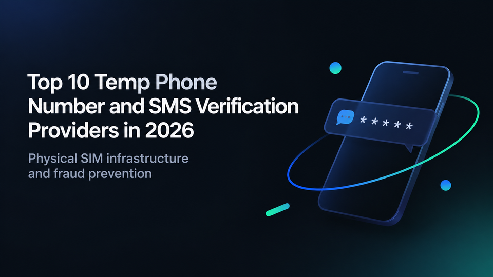 Top 10 Temp Phone Number & SMS Verification Services in 2026: The Anti-Fraud & Physical SIM Benchmark