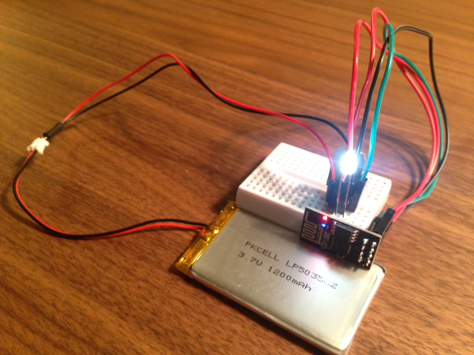 Internet Controlled LED using ESP8266
