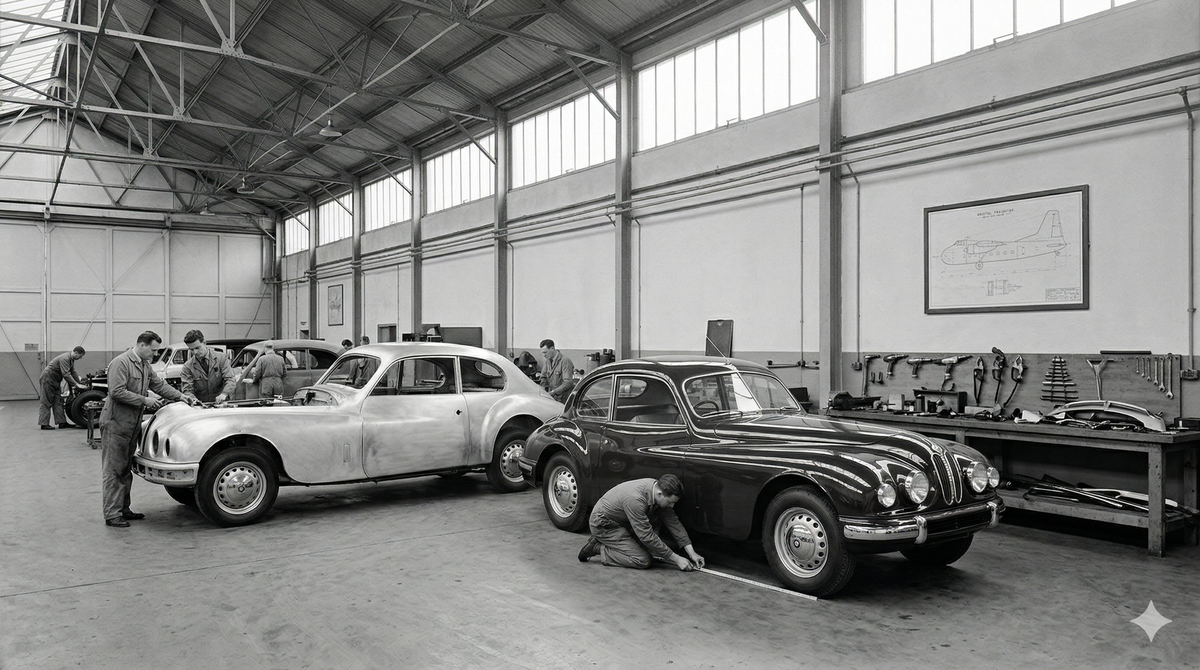 Bristol Cars - History and the Filton Atelier