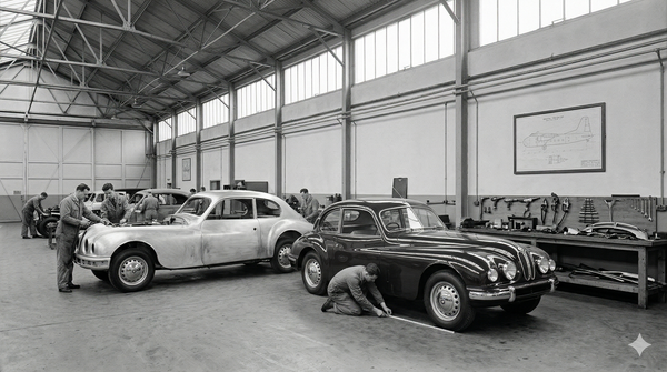 Bristol Cars - History and the Filton Atelier