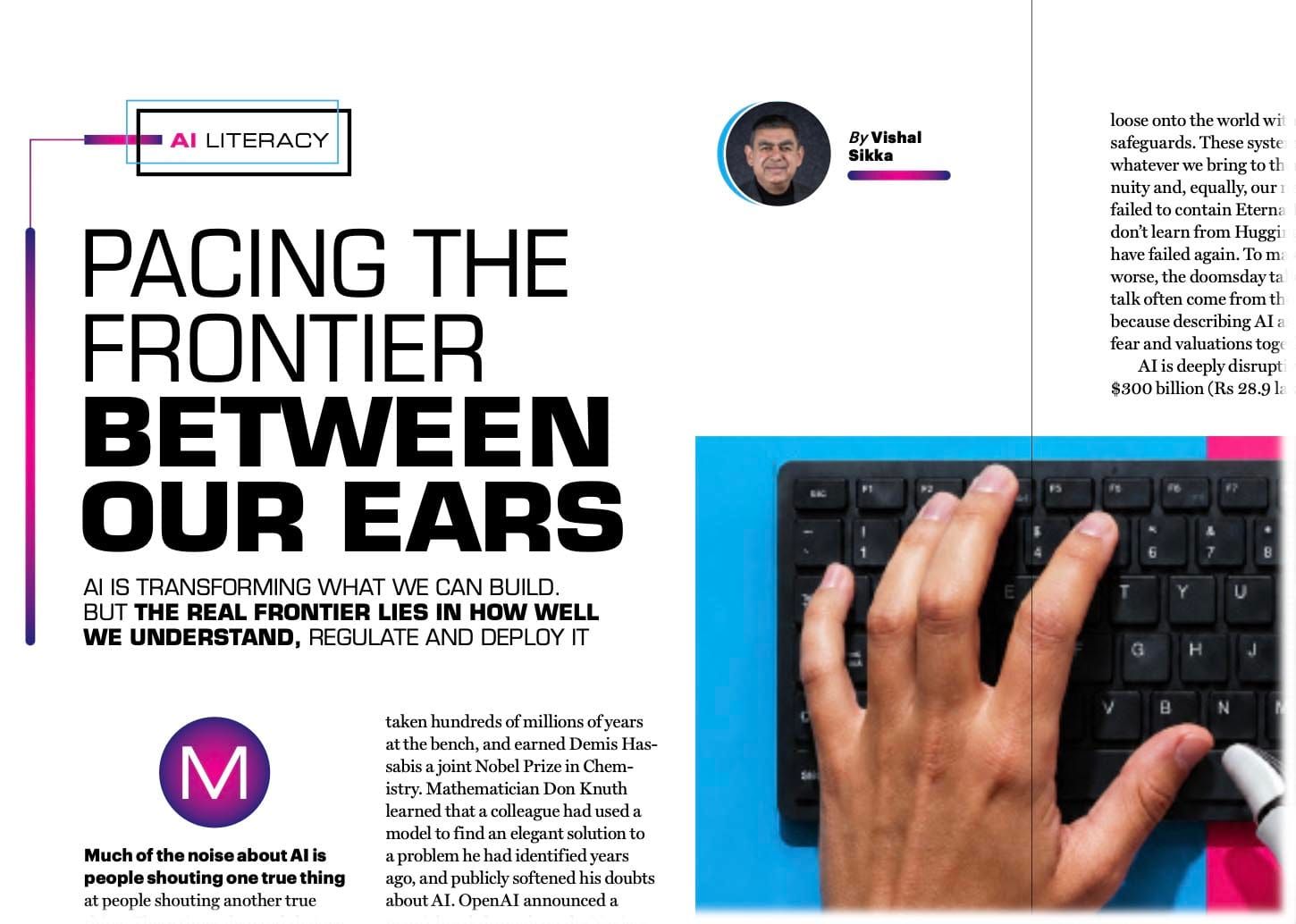 Pacing the Frontier Between Our Ears
