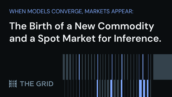 The Birth of a New Commodity Class and a Spot Market for Inference
