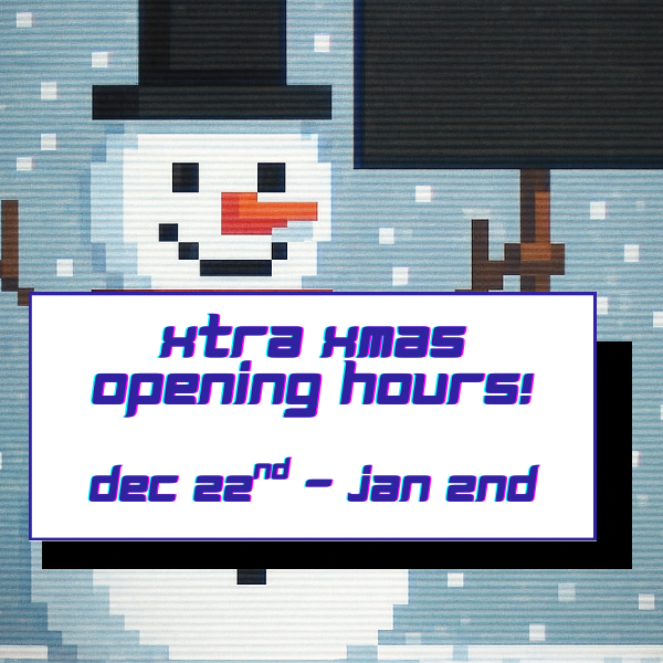 Our Xtra Xmas Opening Hours From Dec 22nd to Jan 2nd!