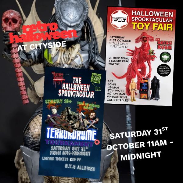 The Only Place For Ghoulish Retro Gaming This Halloween Night