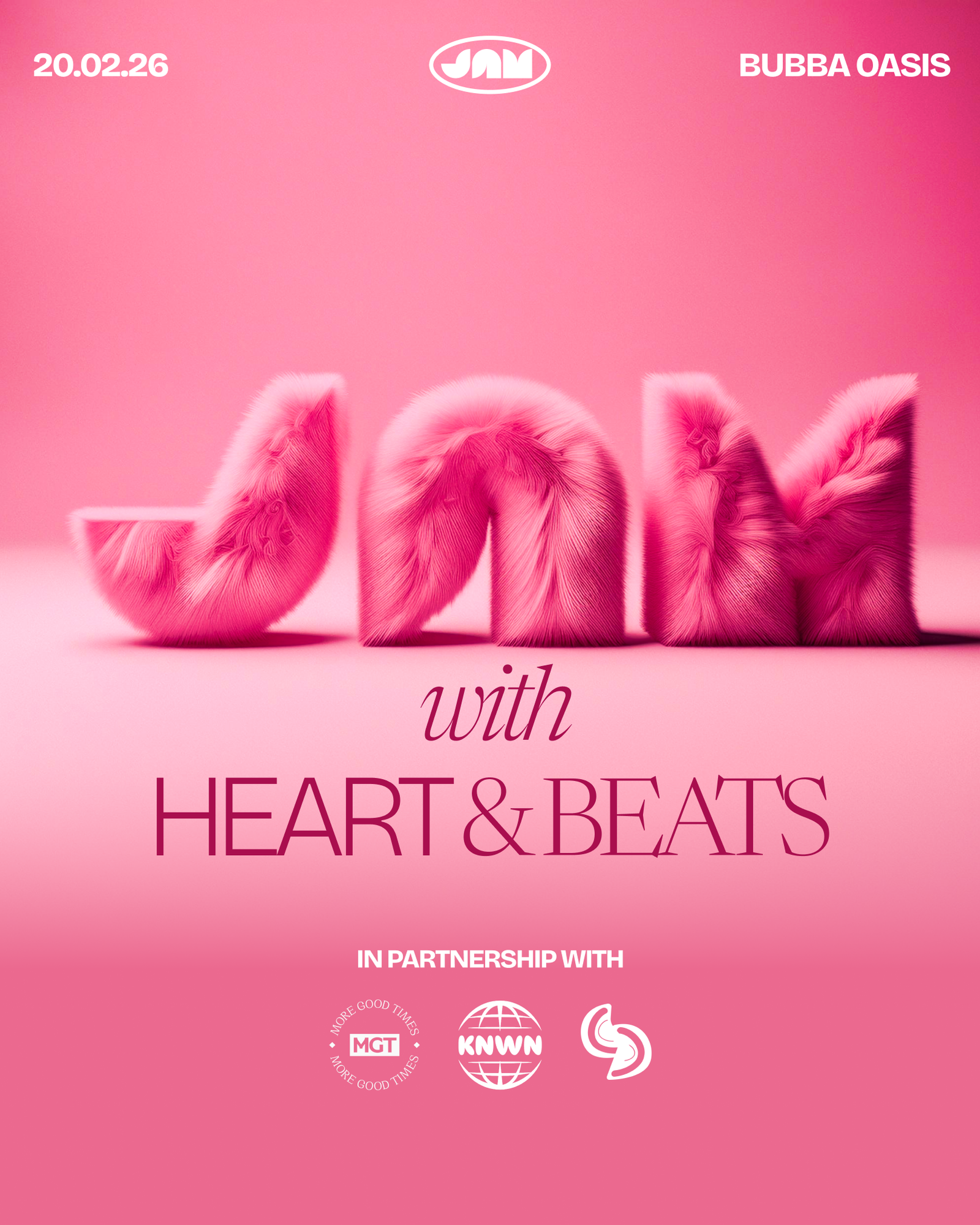 JAM: Heart & Beats, Feb 20th