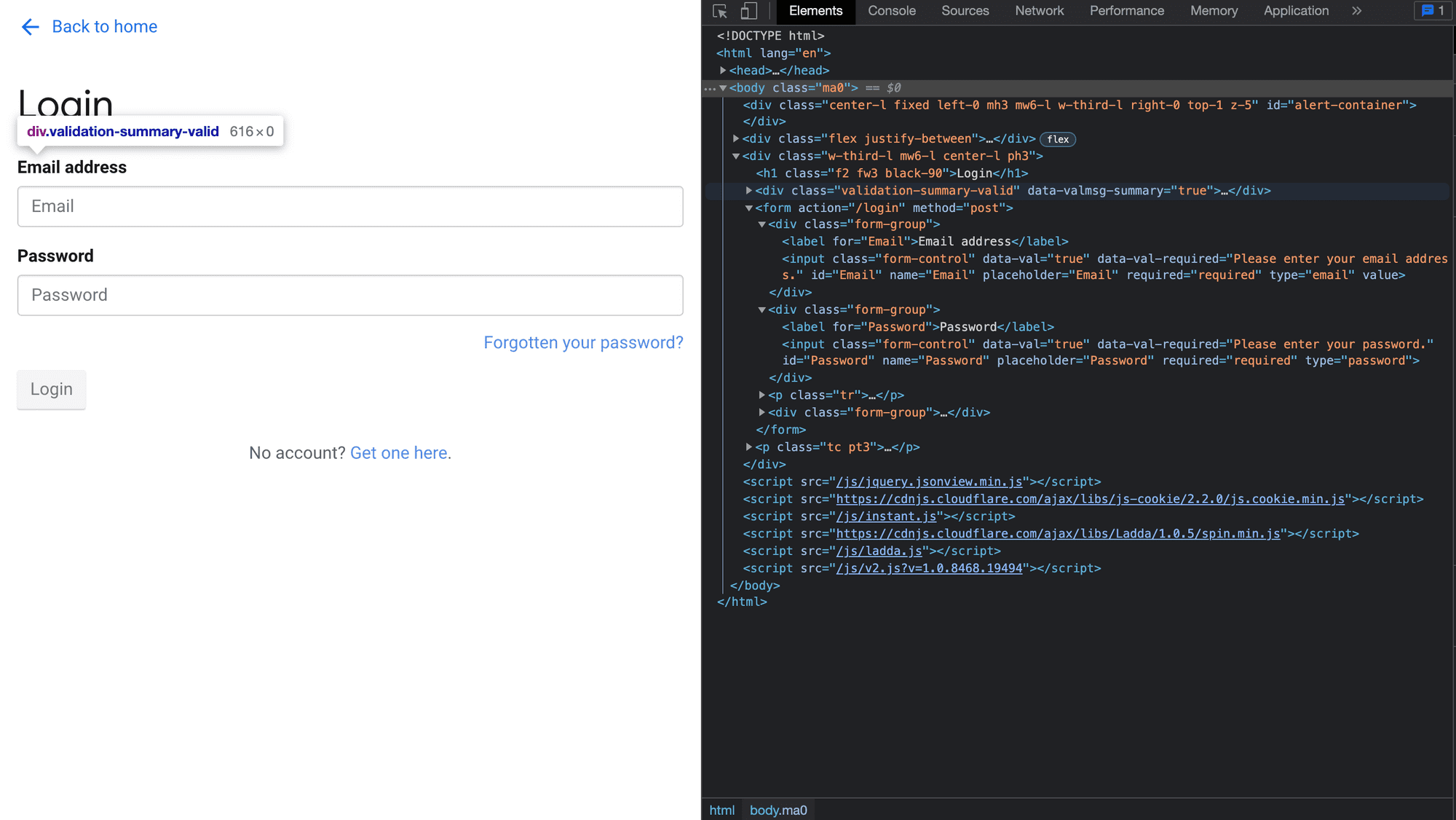 Using Puppeteer and Cheerio to authenticate the newsapi website