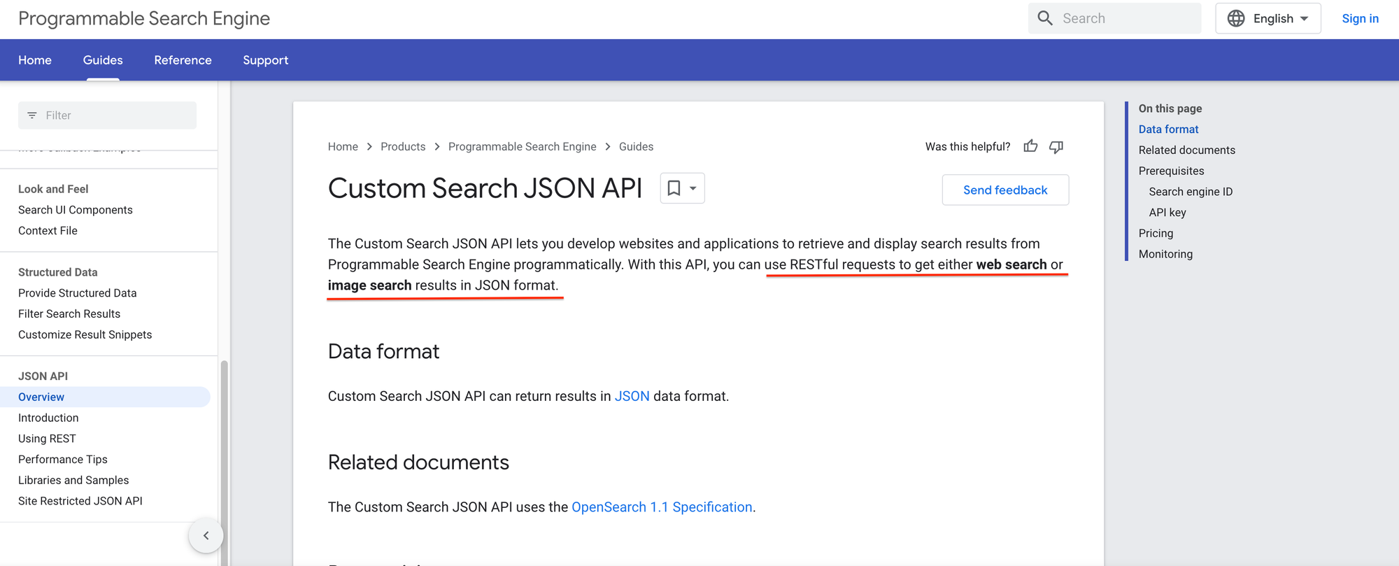 Google Custom Search API can be used as web search and as image search API